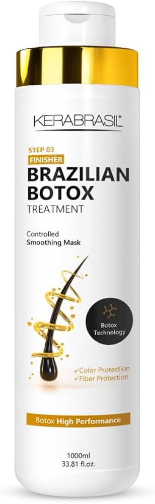 Amazon.com : Kerabrasil Brazilian Botox Keratin STEP 03 1L - Deep