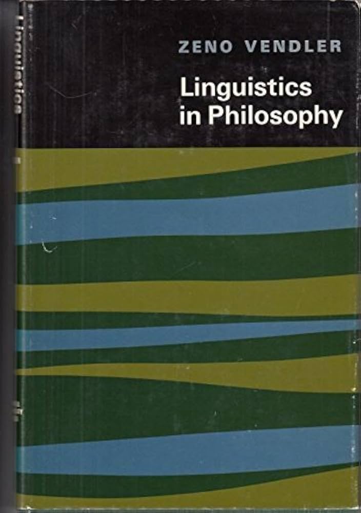 Linguistics in Philosophy: Vendler, Zeno: 9780801404368: Amazon