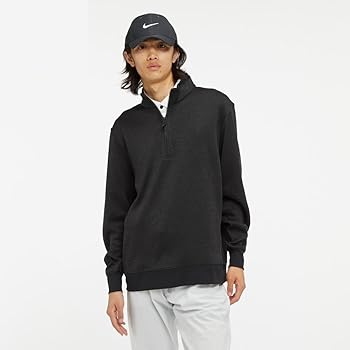 Amazon | [ナイキ] Dri-FIT プレーヤー ハーフジップ ゴルフトップ