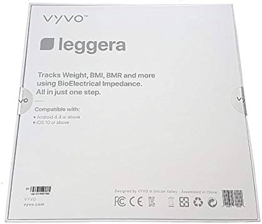 Amazon | ヴィーヴォ VYVO leggera 体組成計 体重計 体脂肪計