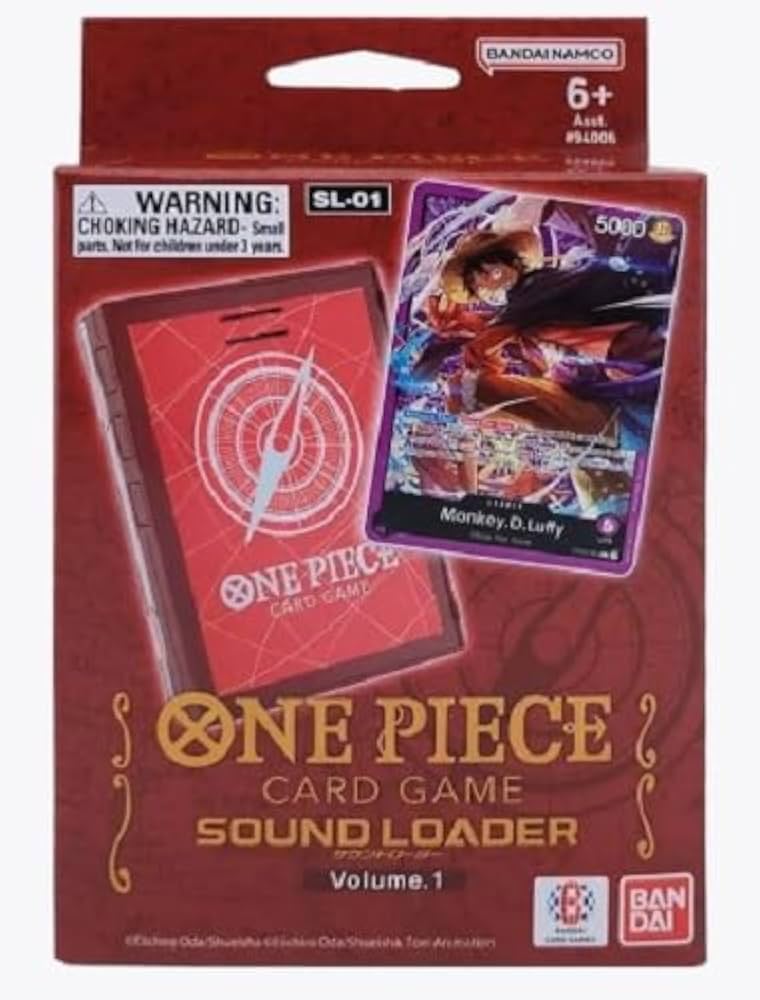 Amazon.com: BANDAI 2024 One Piece TCG Card Game: Sound Loader Case