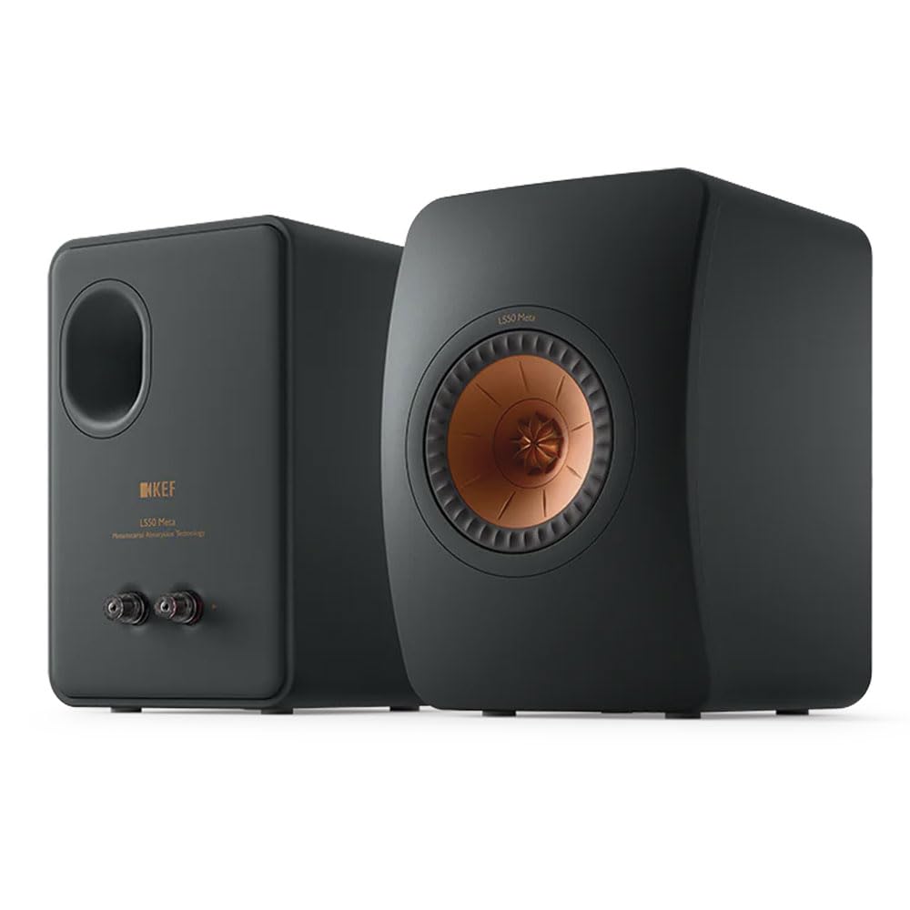 Amazon.co.jp: KEF LS50 Meta - HiFi スピーカー/ブラック Black/MAT