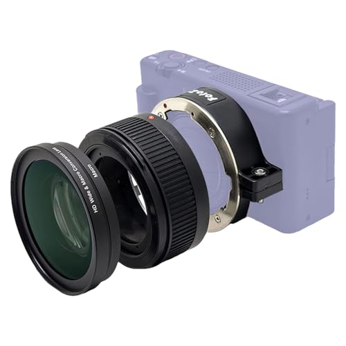 Amazon.co.jp: FotoZ 広角レンズ Sony Vlogcam ZV-1 M2対応 2イン1 HD
