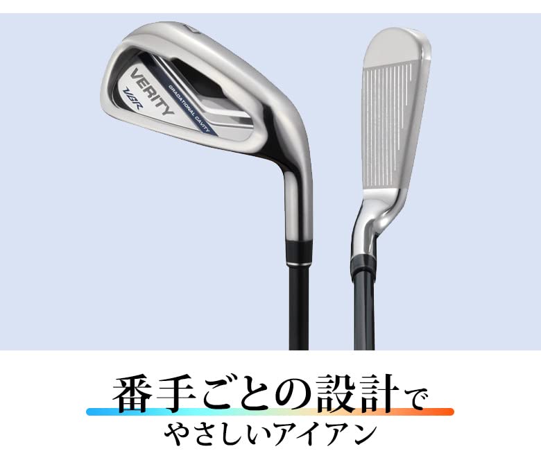 Amazon.co.jp: マルマン ゴルフ ベリティ VGR クラブセット 10本組 (W1