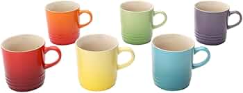 Amazon.co.jp: ル・クルーゼ(Le Creuset) マグカップ 200ml 6個セット