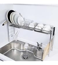 Amazon｜燕三条 ステンレス 水切りラック シンク上 日本製 スリム カゴ