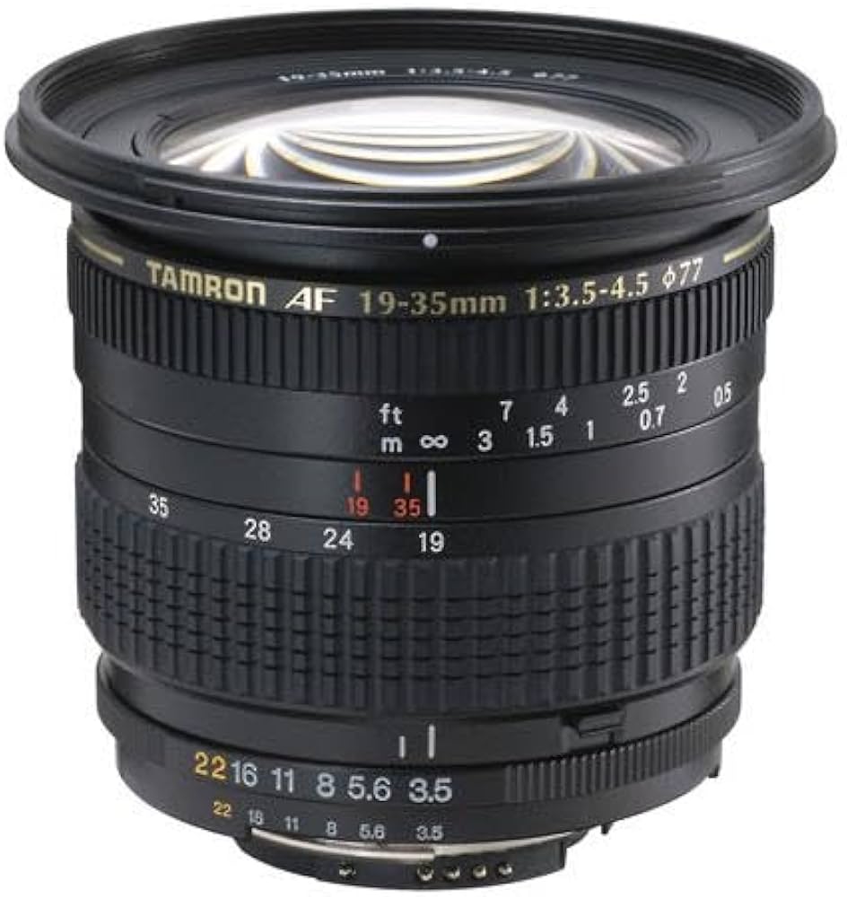 Tamron Autofocus 19-35mm f/3.5-4.5 Wide Angle Zoom Lens for Nikon