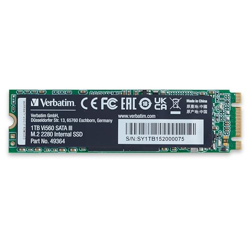Amazon.co.jp: Verbatim バーベイタム 内蔵 SSD 1TB M.2 SATA 2280