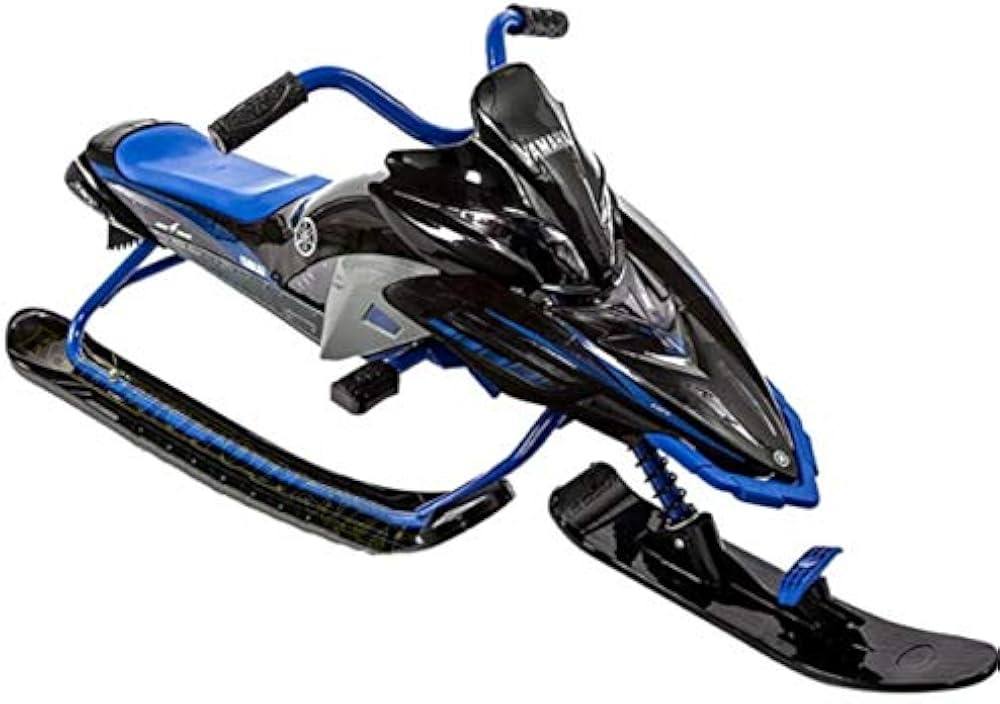 Amazon.co.jp: YAMAHA スノーモービル型 子供用 ブレーキ付 ソリ