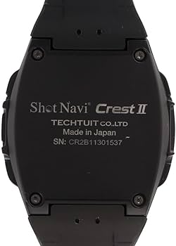 Amazon | Shot Navi Crest2(ショットナビ)【ブラック】マルチ測位 1.4