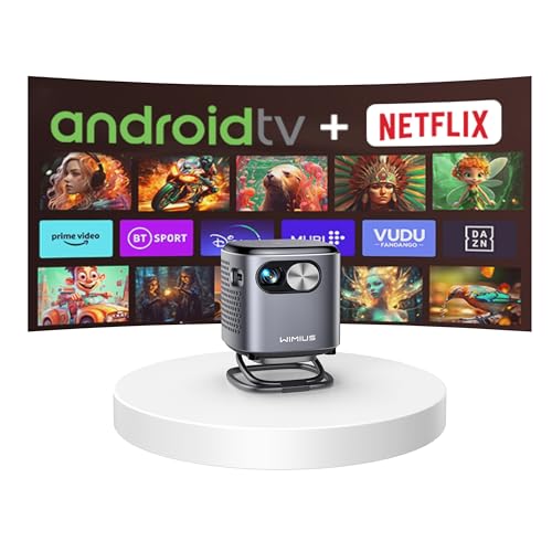 Amazon.co.jp: WiMiUS Q2プロジェクター小型【Android TV搭載/DLP/360