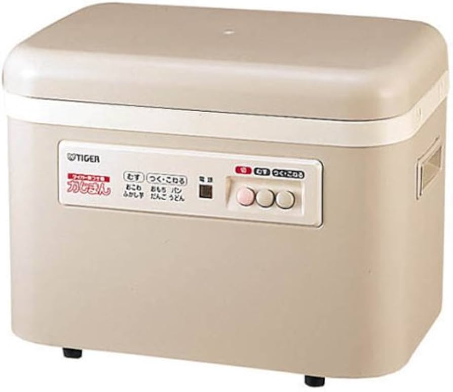 Amazon | タイガー 餅つき機 「力じまん」 二升 グレイッシュベージュ