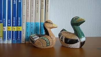 Amazon.co.jp: リンコナダ カモママ 240 陶器 動物 置物 鳥 カモ 鴨