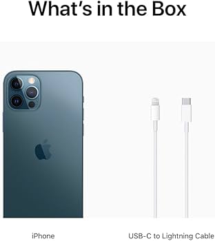 Apple iPhone 12 Pro Max, 512GB, Pacific Blue - Unlocked (Renewed