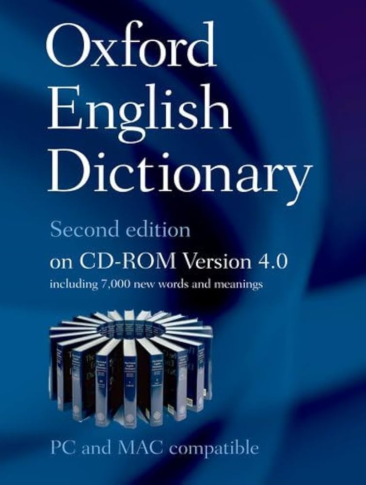 The Oxford English Dictionary Second Edition on CD-ROM Version 4.0