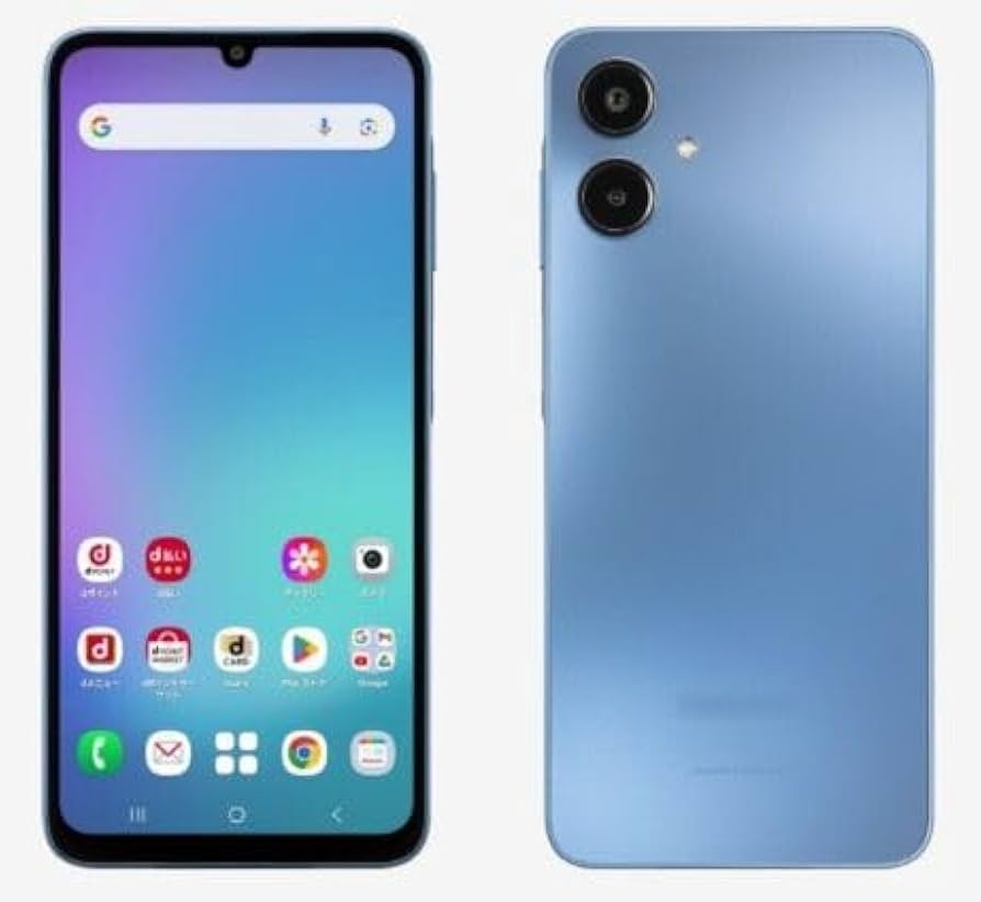 Amazon | docomo Galaxy A25 5G SC-53F ブルー SIMフリー 【docomo以外