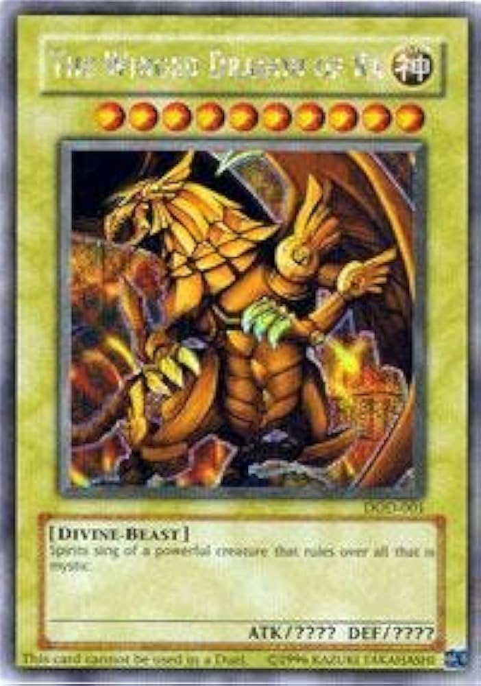 Amazon.co.jp: Yu-Gi-Oh! - The Winged Dragon of Ra (DOD-001) - Dawn