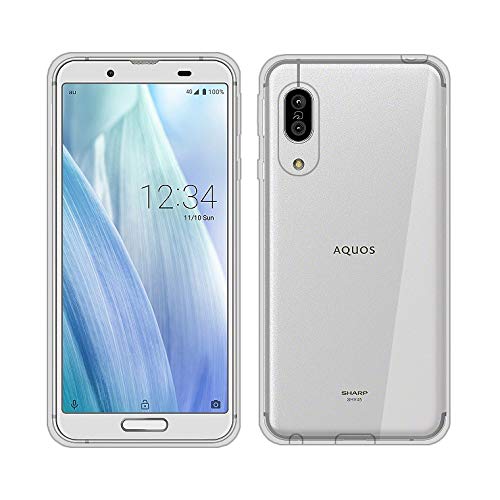 Amazon.co.jp: KNUTe スマホケース AQUOSsense3用 スーパークリア SH