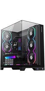 Amazon.co.jp: GAMEMAX PCケース ミッドタワー ゲーミング