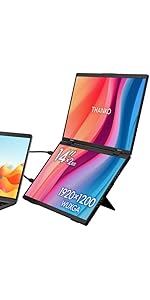 Amazon.co.jp: THANKO Mac/Windows両対応 上下2画面拡張ポータブル