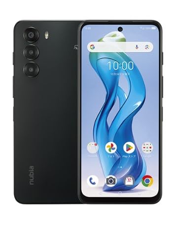 Amazon | nubia S 5G A403ZT (ブラック) ワイモバイル版 SIMフリー