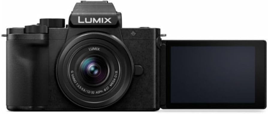 Amazon.com : Panasonic LUMIX G100 4K Mirrorless Vlogging Camera