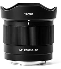 Amazon.co.jp: VILTROX AF 20mm F2.8 FE レンズ ソニー Eマウント 広角
