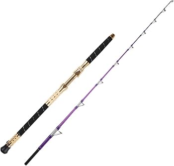Amazon | 深海用 船竿 大物ロッド グリップ脫着式 船釣り 海釣り 青物