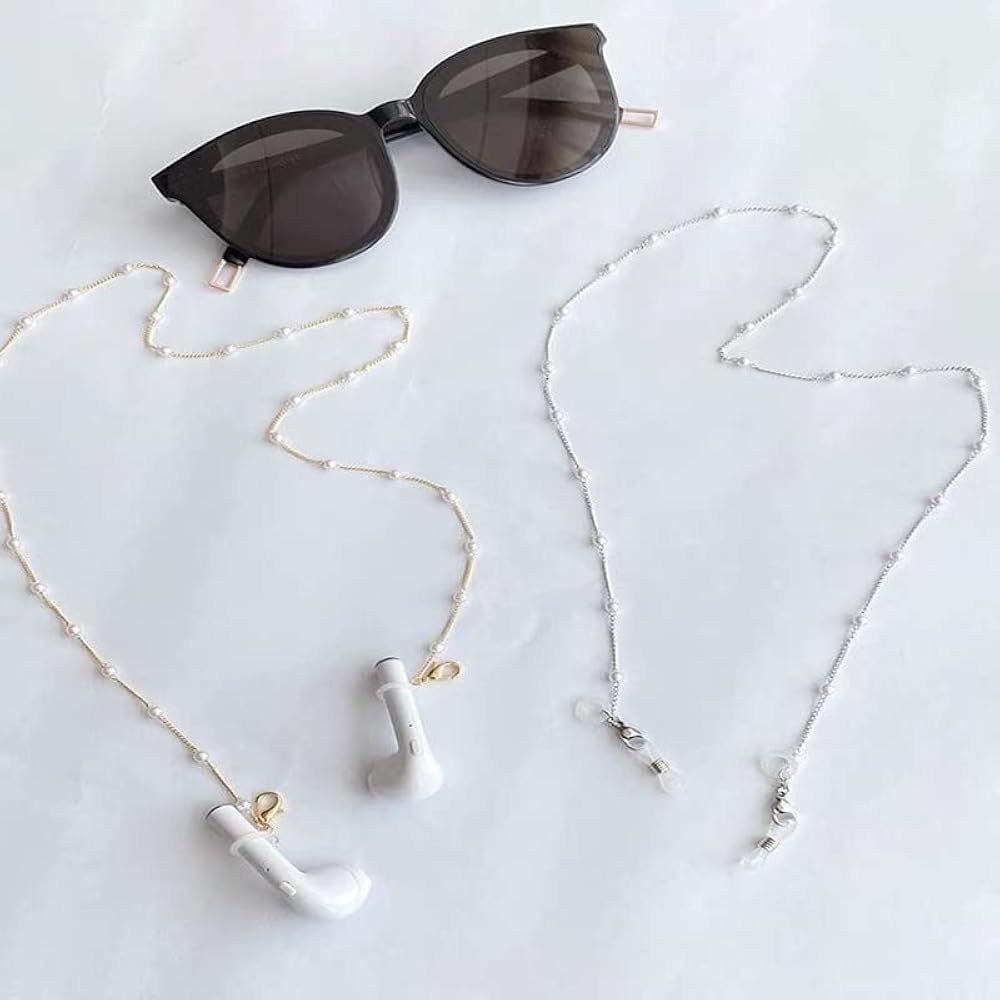 Amazon | ビーズ眼鏡チェーンマスクチェーンホルダー サングラス