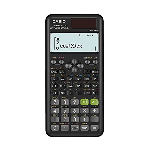 Amazon.co.jp: Casio fx-991ES Plus 2 Scientific Calculator with 417
