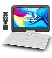 Amazon | FANGOR ポータブルブルーレイプレーヤー 10.1インチ 270度