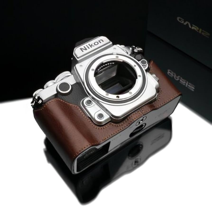 Amazon.co.jp: GARIZ Nikon Df用 本革カメラケース Gun Shot Ring付 XS