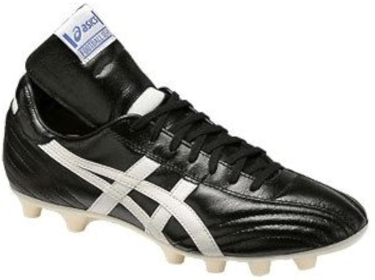 Amazon | [アシックス] サッカースパイク シューズ 2002 ブラック