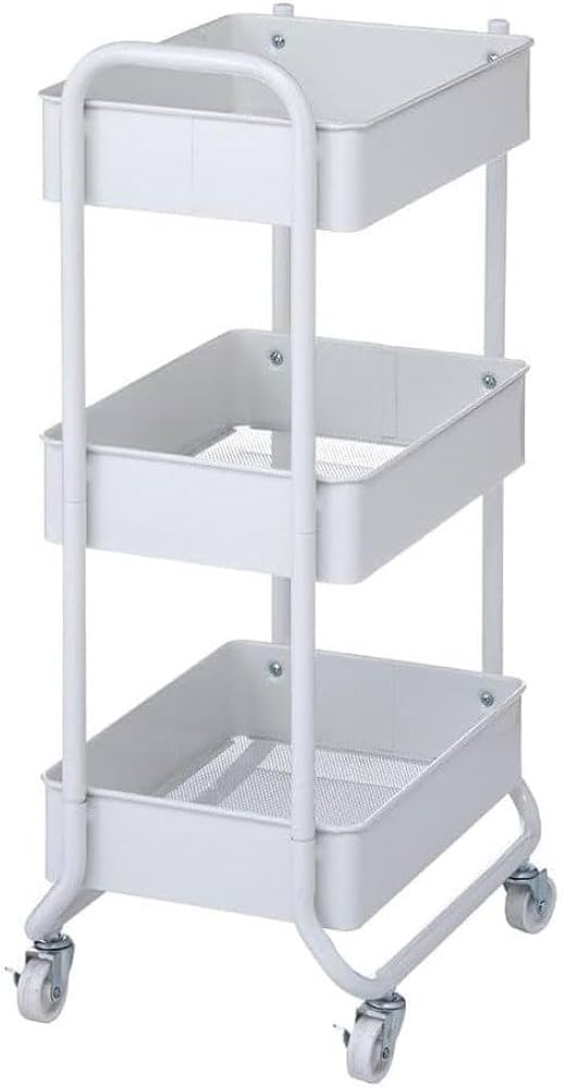 Amazon.co.jp: カインズ(CAINZ) キッチンワゴン J23 幅43cm 奥行33cm