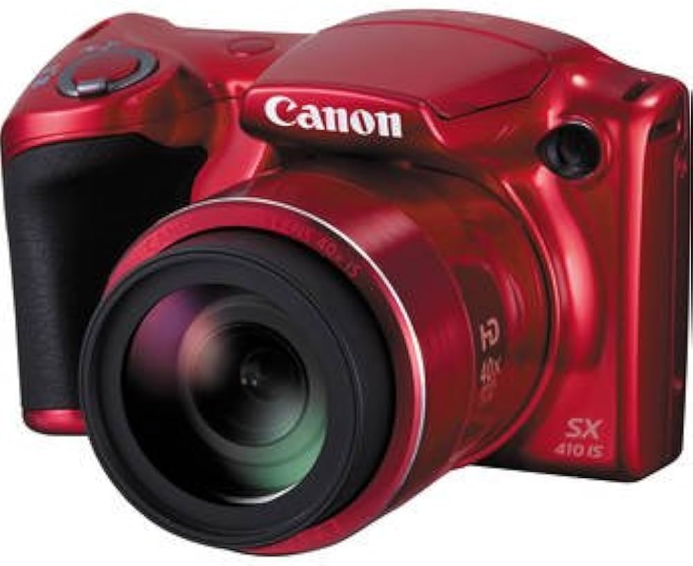 Buy Canon Powershot SX410 is 20MP Point and Shoot Camera (Red