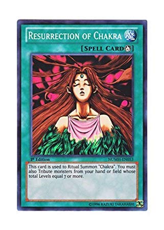 Amazon.co.jp: 遊戯王 英語版 NUMH-EN053 Resurrection of Chakra