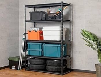 Amazon｜ラック スチールラック メタルラック大型収納 幅120cm 5段