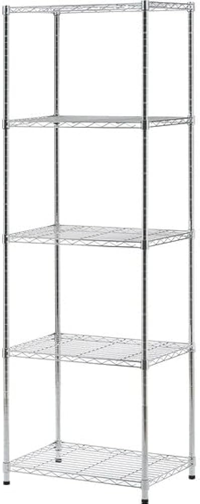 Amazon｜ニトリ スチールラック CUSTOM 幅60cm 4段 クローム NITORI