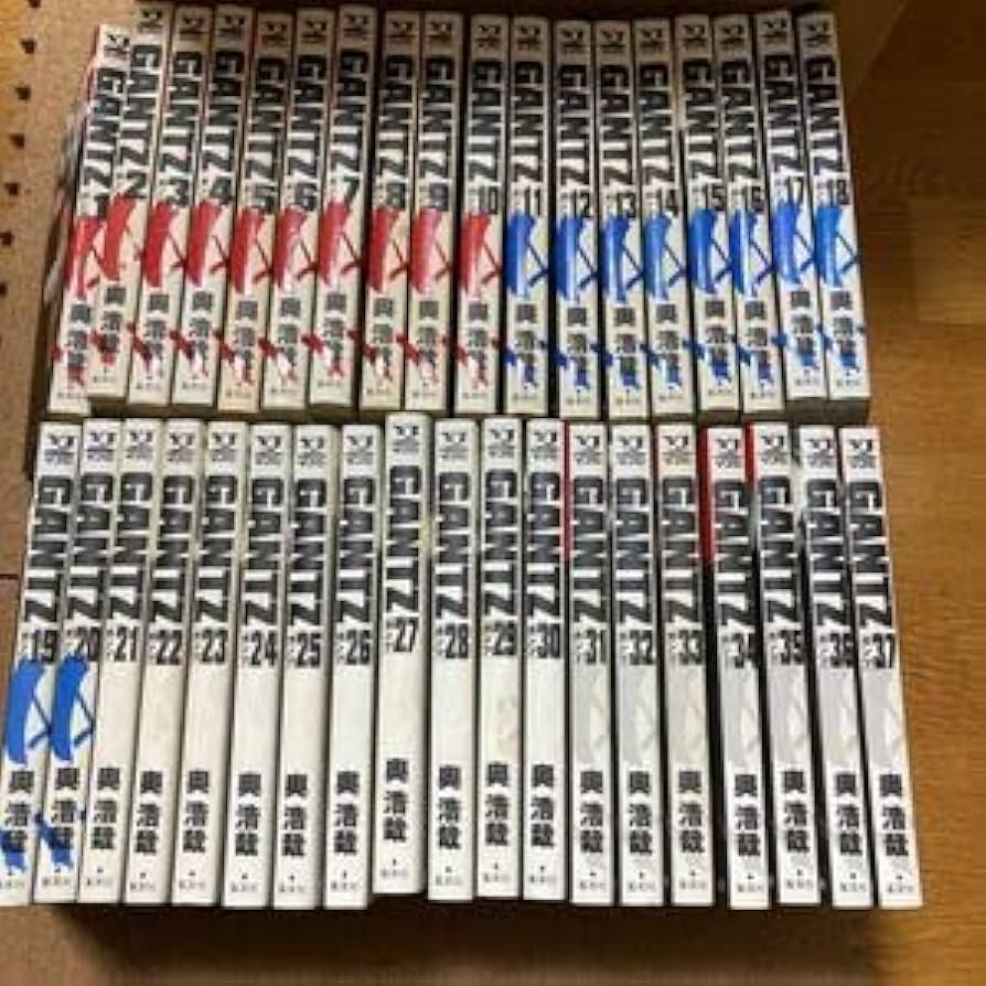 Amazon.co.jp: GANTZ ガンツ 全37巻 1-37巻 コミック全巻セット 奥浩哉