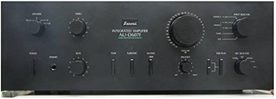 Amazon | プリメインアンプ サンスイ AU-D607F 75W×2 | SANSUI