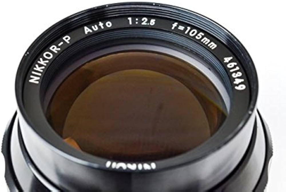 Amazon | Nikon 単焦点レンズ NIKKOR-P Auto 105mmf/2.5 Ai改