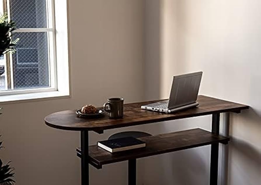 Amazon｜ヴィンテージ風カウンターテーブル 幅120cm バーテーブル 男前