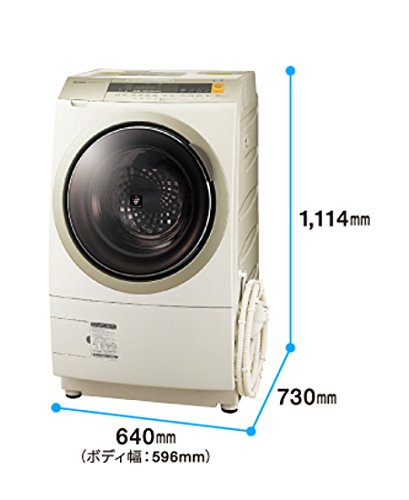 Amazon | シャープ ドラム式洗濯乾燥機 プラズマクラスター搭載 10Kg