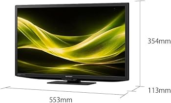 Amazon.co.jp: シャープ SHARP 【AQUOS(アクオス) 24V型 液晶テレビ 2T