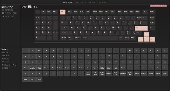 Amazon | Keychron Q12 QMK/VIA 有線RGBキーボード 104キー ホット