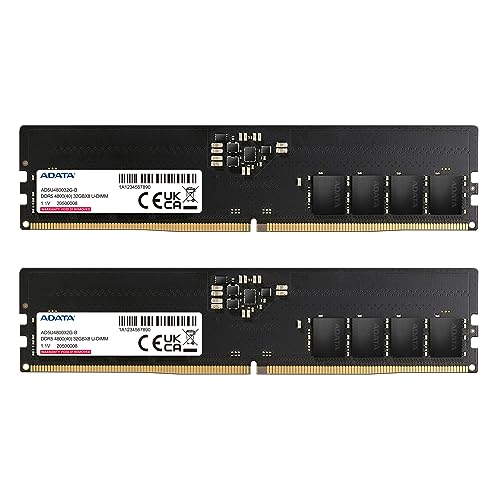 Amazon | ADATA Premier DDR5 4800MHz 64GB (2x32GB) UDIMM メモリ RAM