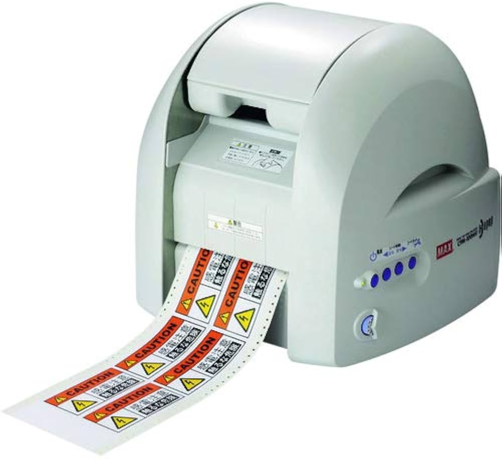 Amazon.co.jp: マックス(MAX) フリーカットラベルプリンタ“ビーポップ