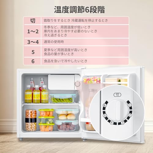 コンフィー(COMFEE') - 冷蔵庫 45L RCD45WH/E ホワイト の評価 | SHOPSTAFF