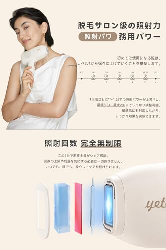 Beautigo - Yete 脱毛器 家庭用脱毛器 IPL光美容器 の評価 | SHOPSTAFF