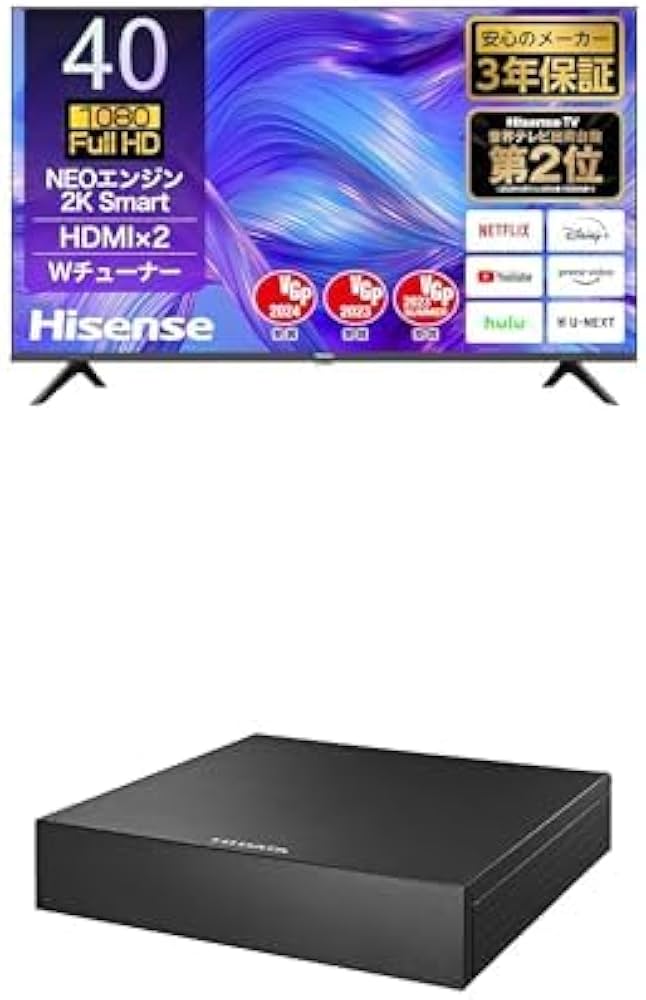 Amazon | ハイセンス 40V型 フルハイビジョン 液晶 テレビ 40E40H